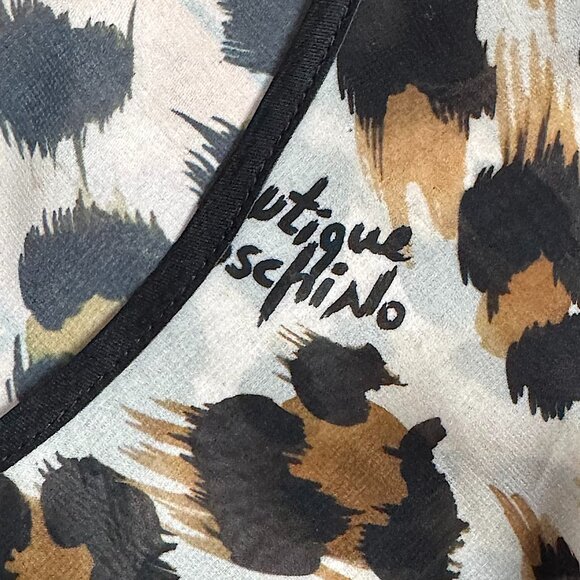 Authentic Moschino Leopard/Black Tight Dress New - Picture 5 of 10